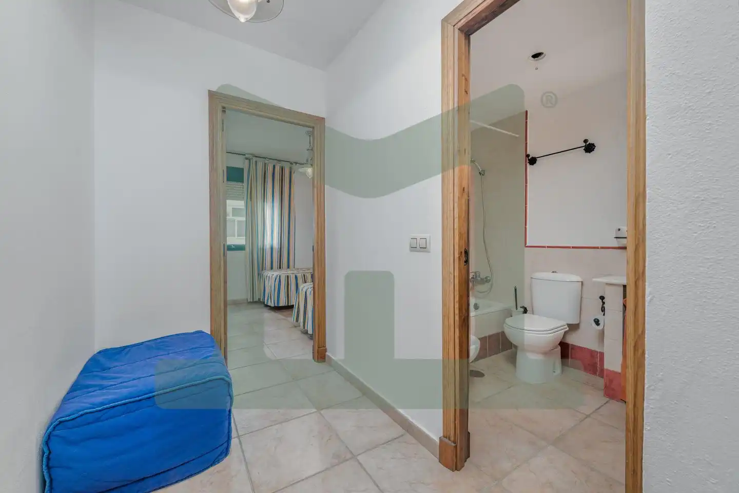 Schlafzimmer von Wohnung zum Verkauf in Zahara de los Atunes mit Klimaanlage, Terrasse und Abstellraum