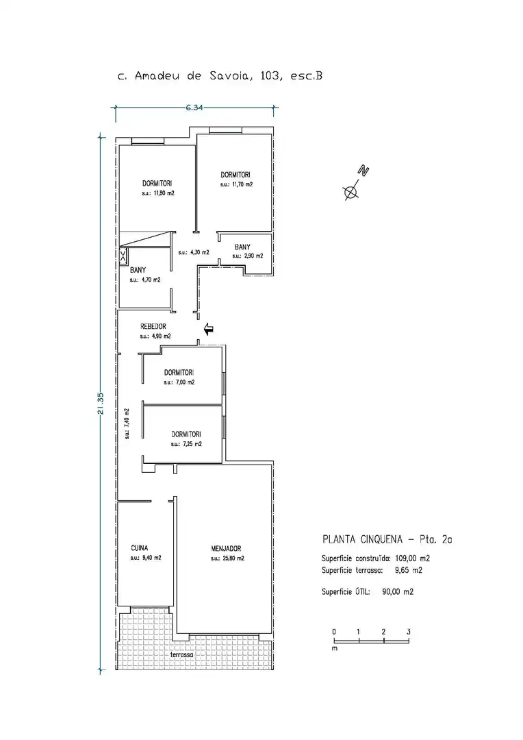 Flat for sale in Amadeu de Savoia, Can Boada