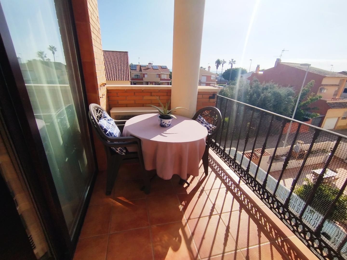 Terrassa de Apartament en venda en Canet d'En Berenguer amb Terrassa i Piscina