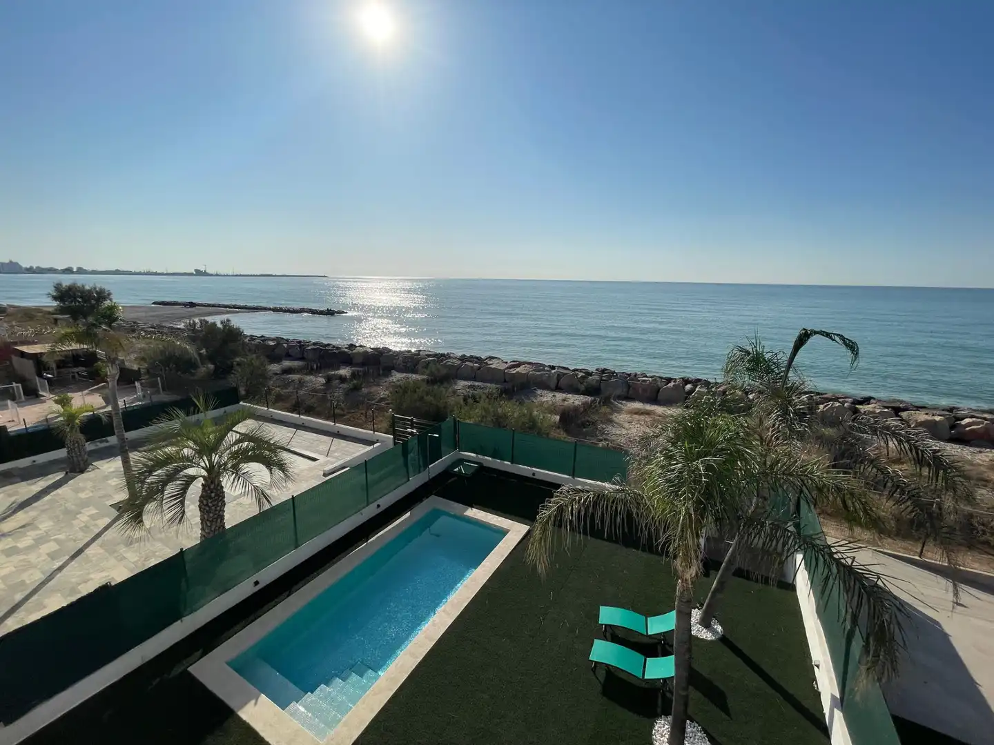 Piscina de Casa o chalet en venta en Burriana / Borriana con Aire acondicionado, Jardín privado y Trastero