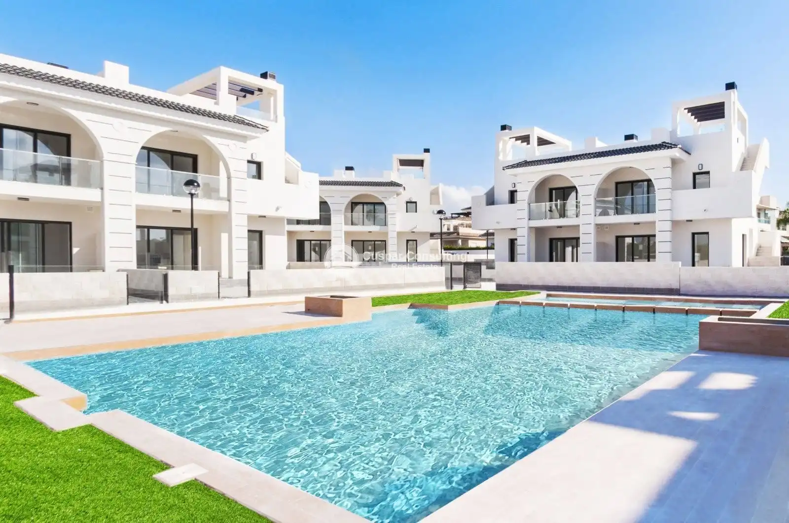 Vista exterior de Apartamento de alquiler en Rojales con Aire acondicionado, Calefacción y Jardín privado