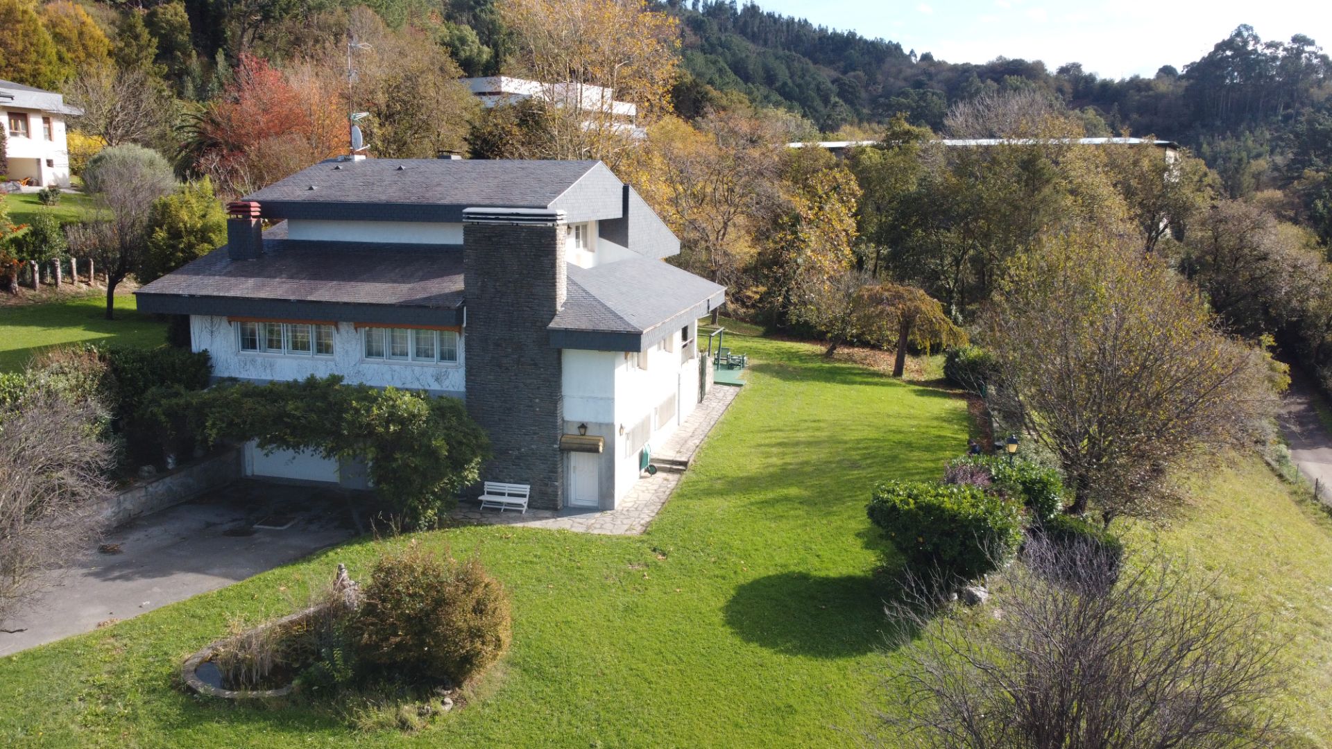 Exterior view of House or chalet for sale in Berango  with Heating, Private garden and Furnished