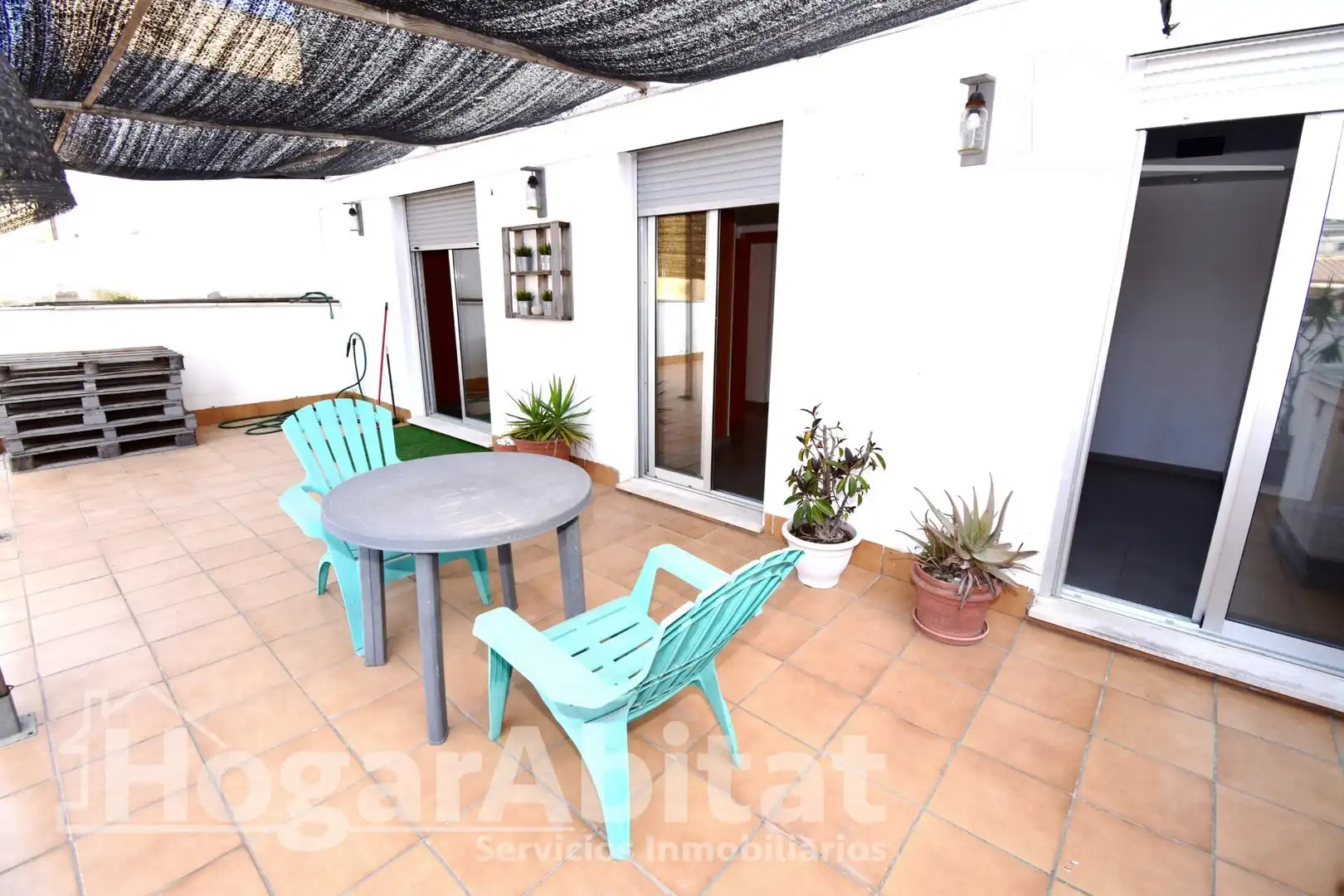 Terrasse von Wohnung zum Verkauf in Massanassa mit Klimaanlage, Heizung und Terrasse