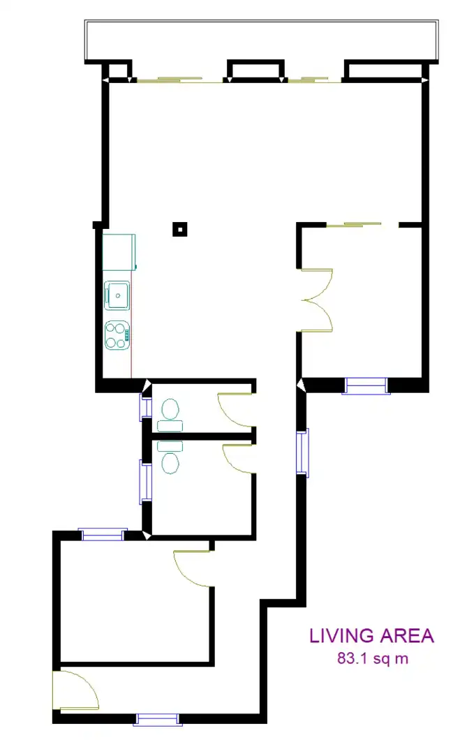 Flat with terrace to rent in Calle de Menorca 23, imagen 35