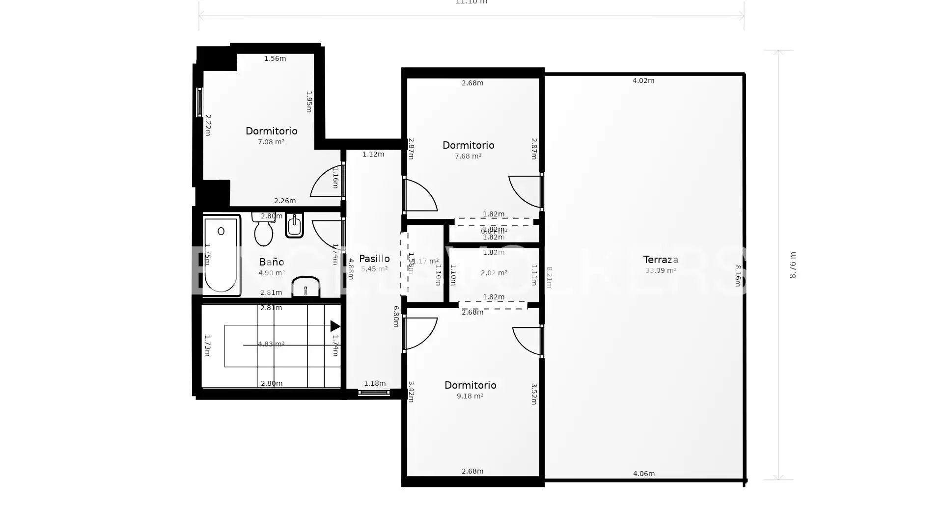Penthouse with terrace for sale in Campolivar, imagen 32