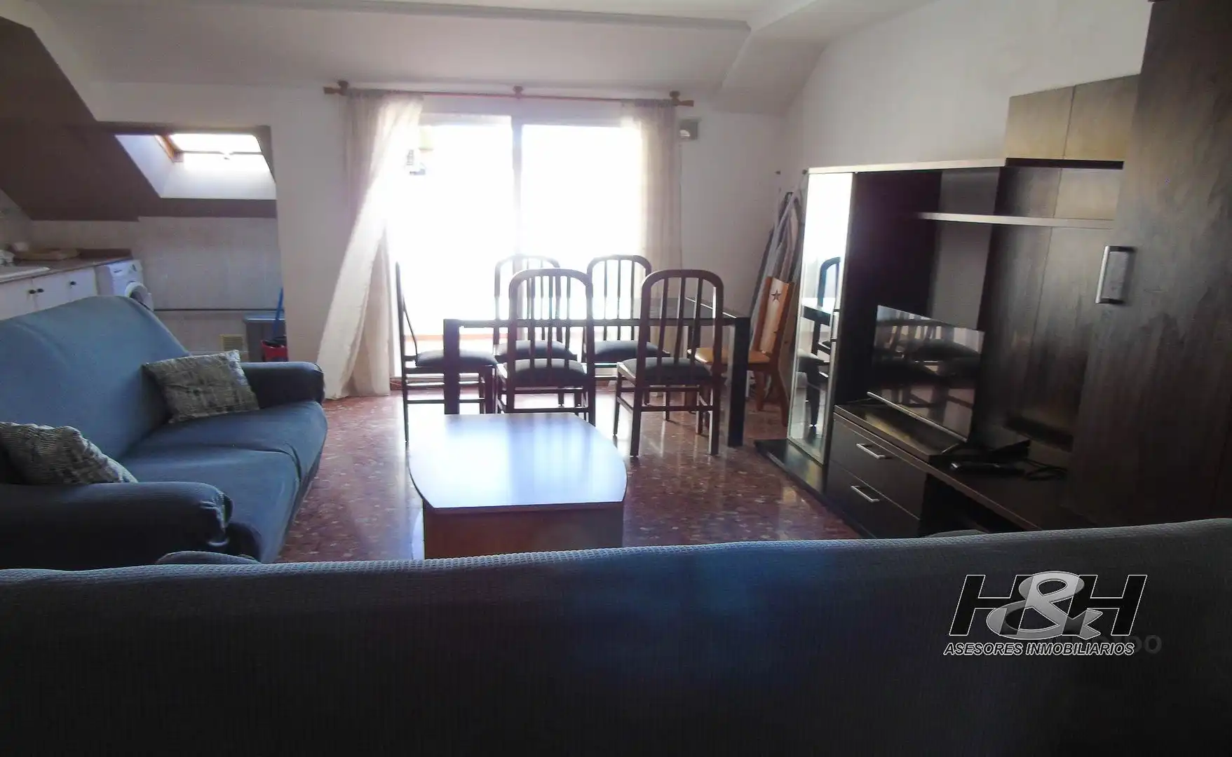 Sala de estar de Piso de alquiler en Burjassot con Terraza