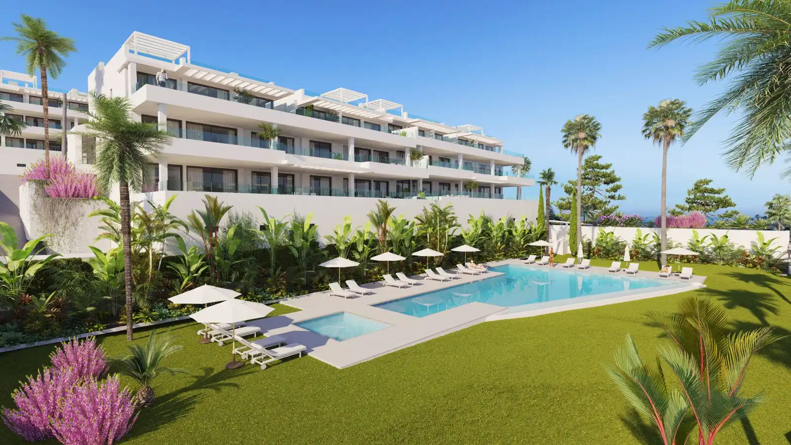 Appartement compact avec terrasse à louer à Costa Natura