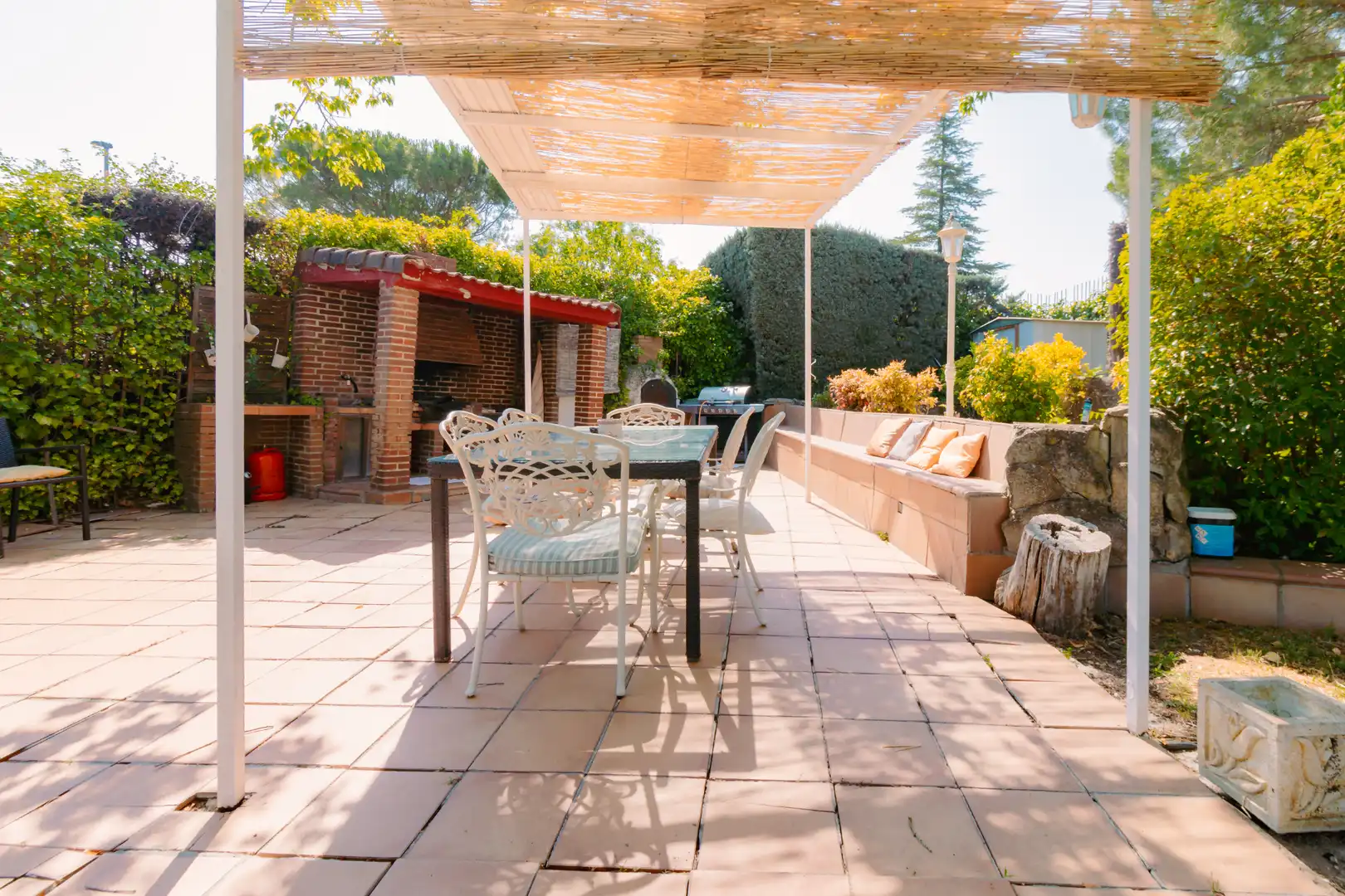 Terrassa de Casa o xalet en venda en Las Rozas de Madrid amb Calefacció, Jardí privat i Parquet