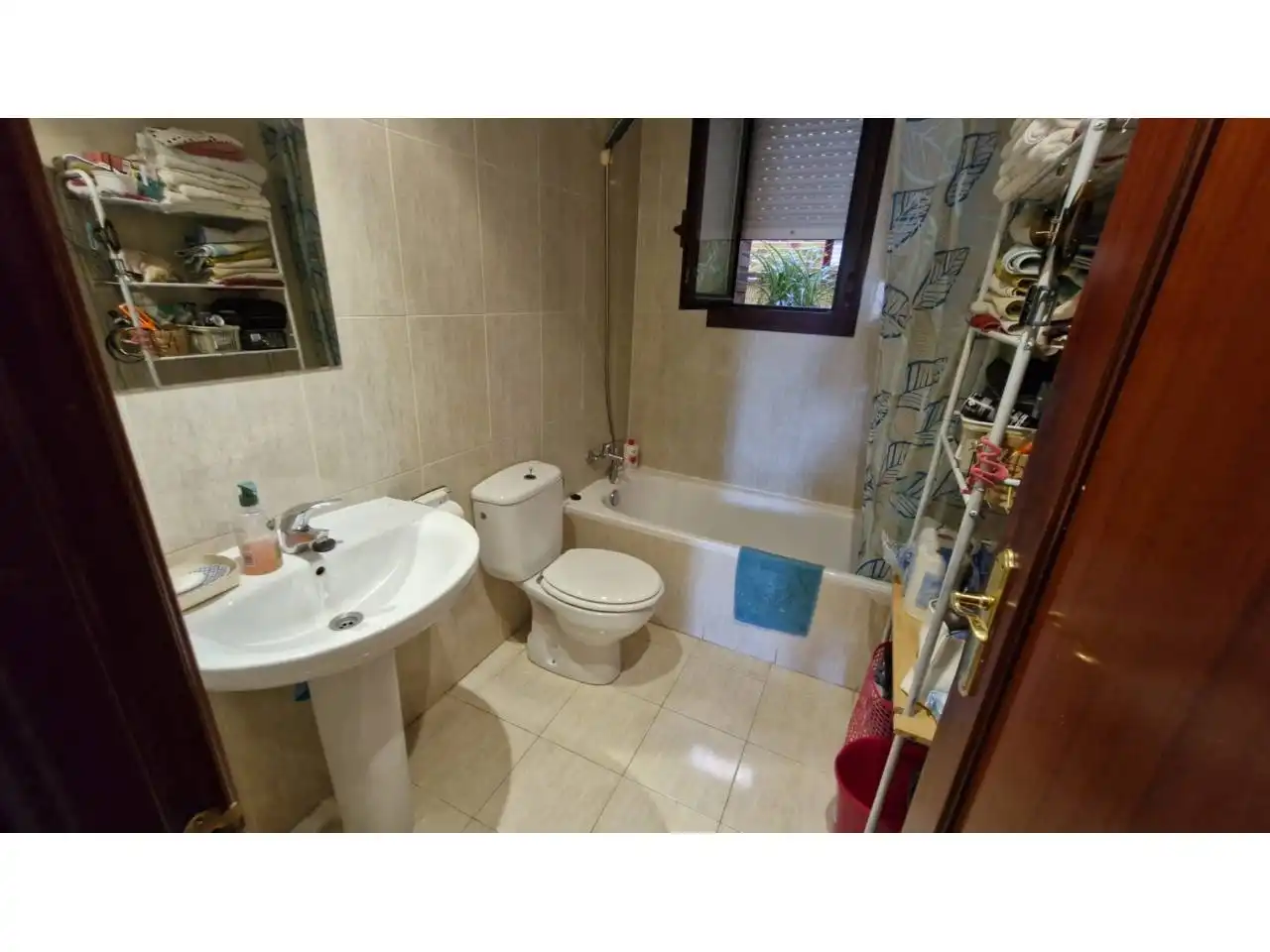 Bathroom of Flat for sale in Lardero  with Heating, Parquet flooring and Terrace