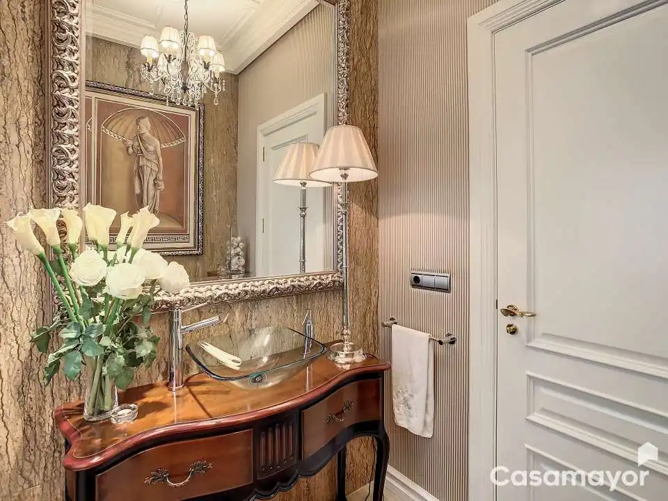 Baño de Casa o chalet en venta en Mutxamel con Aire acondicionado, Calefacción y Jardín privado