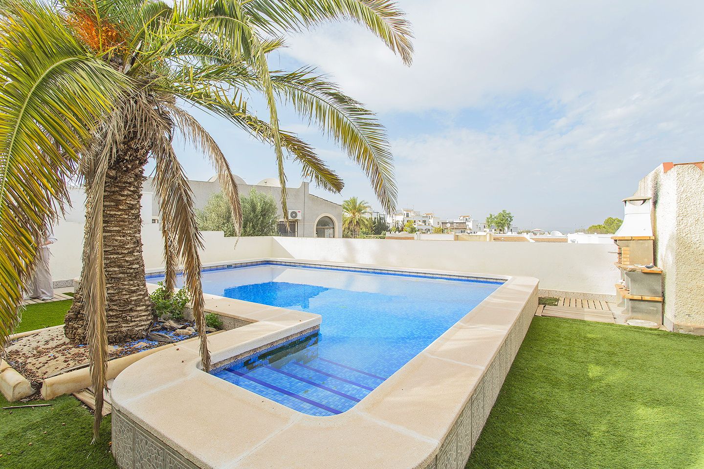 Piscina de Casa adosada en venda en Orihuela amb Calefacció, Traster i Piscina