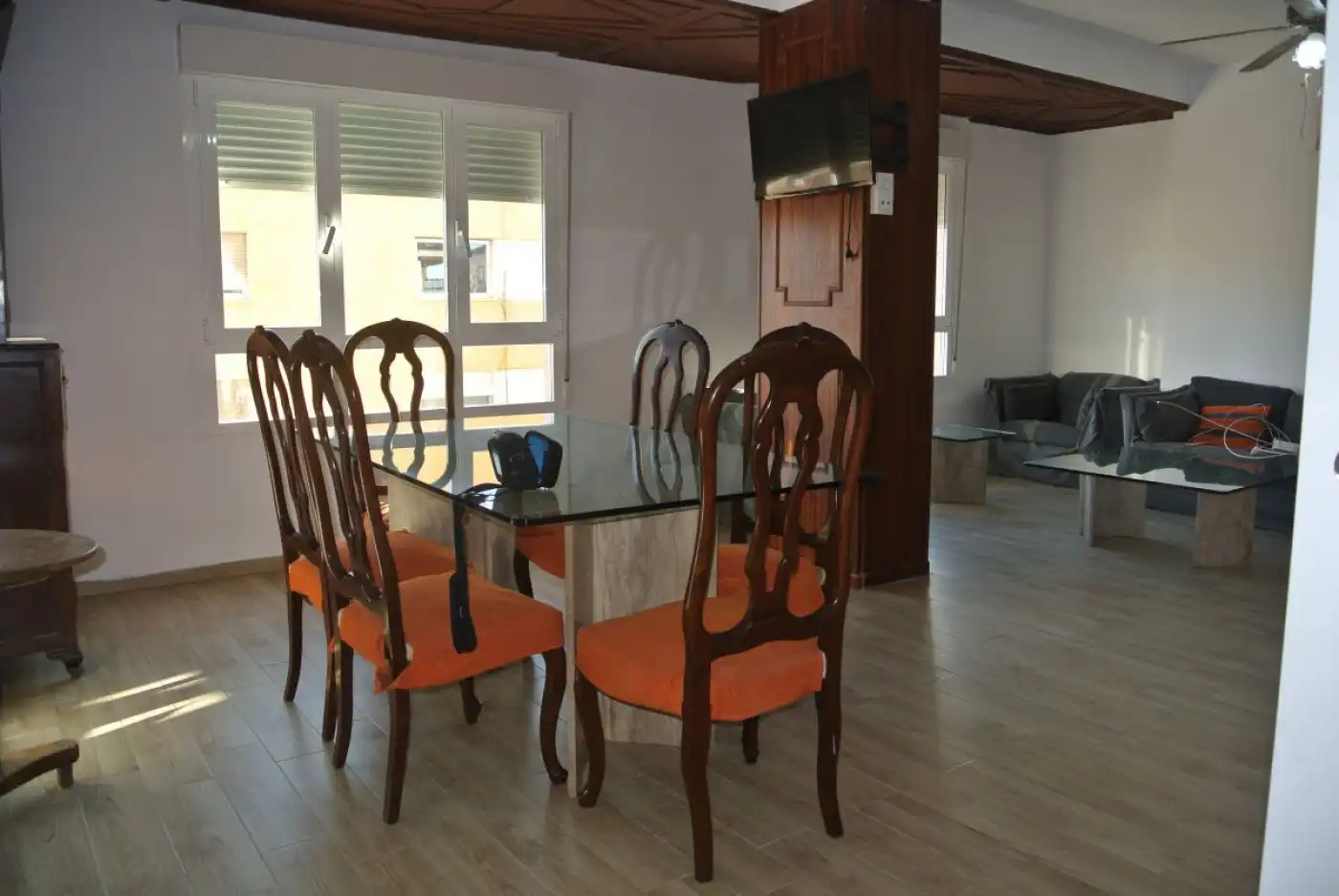 Comedor de Piso de alquiler en Cartagena con Terraza, Amueblado y Balcón