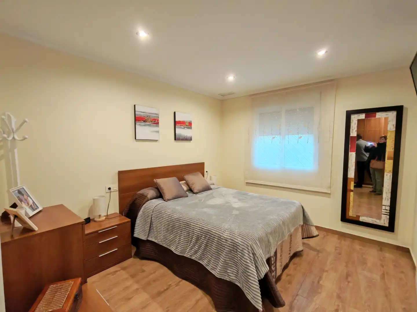 Schlafzimmer von Einfamilien-Reihenhaus zum Verkauf in Elche / Elx mit Klimaanlage, Privatgarten und Terrasse