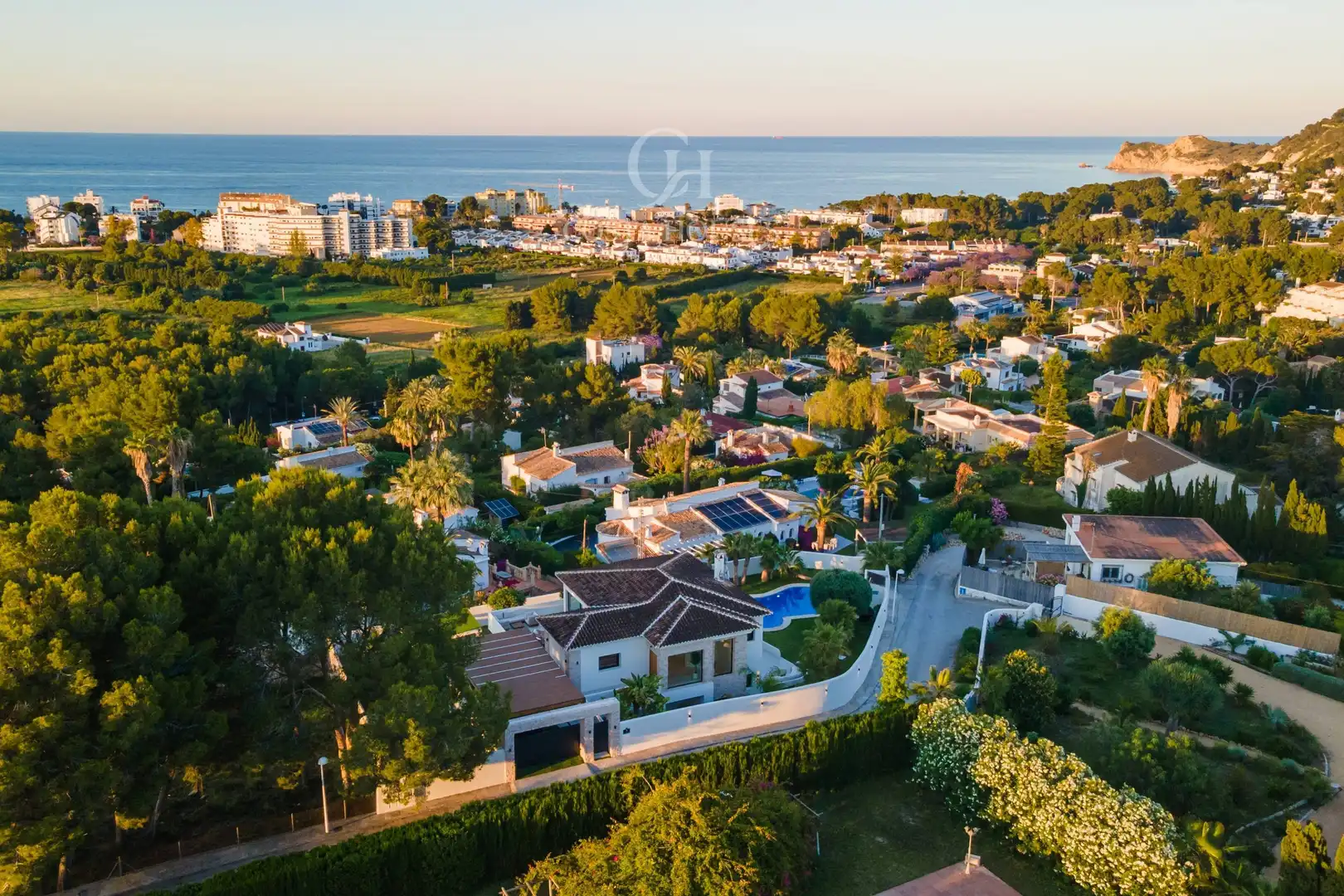 Exterior view of Houses for sale in Jávea / Xàbia  with Air Conditioner, Heating and Private garden