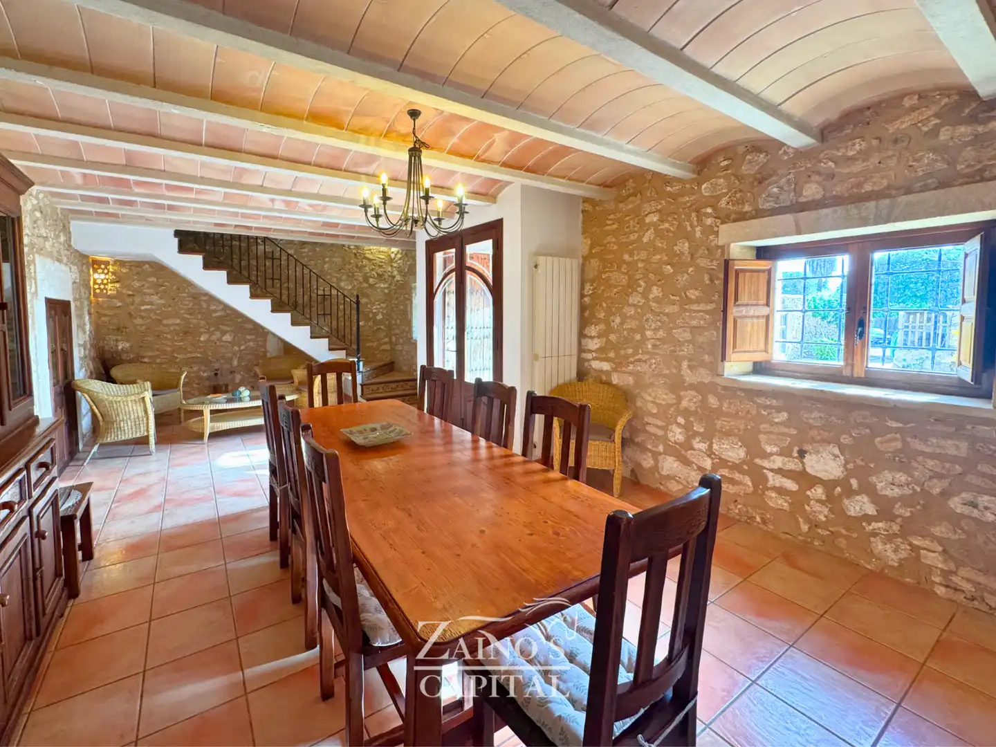 Casa rústica amb piscina en venda a Santanyí Poble, imagen 14