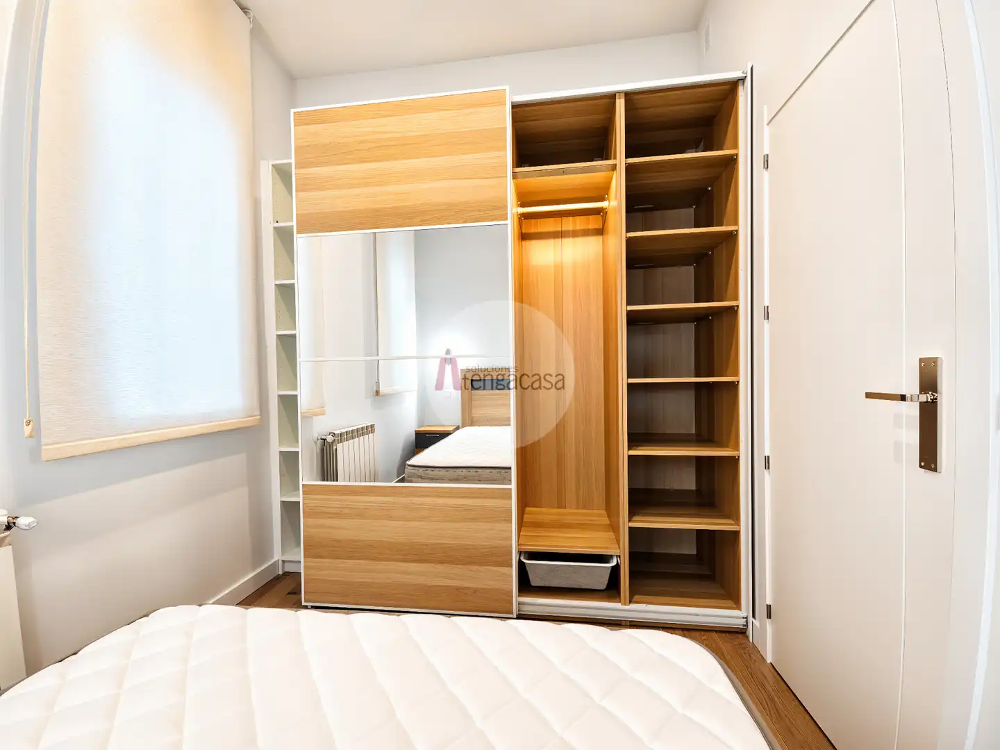 Habitación de Piso de alquiler en Madrid con Aire acondicionado, Calefacción y Parquet