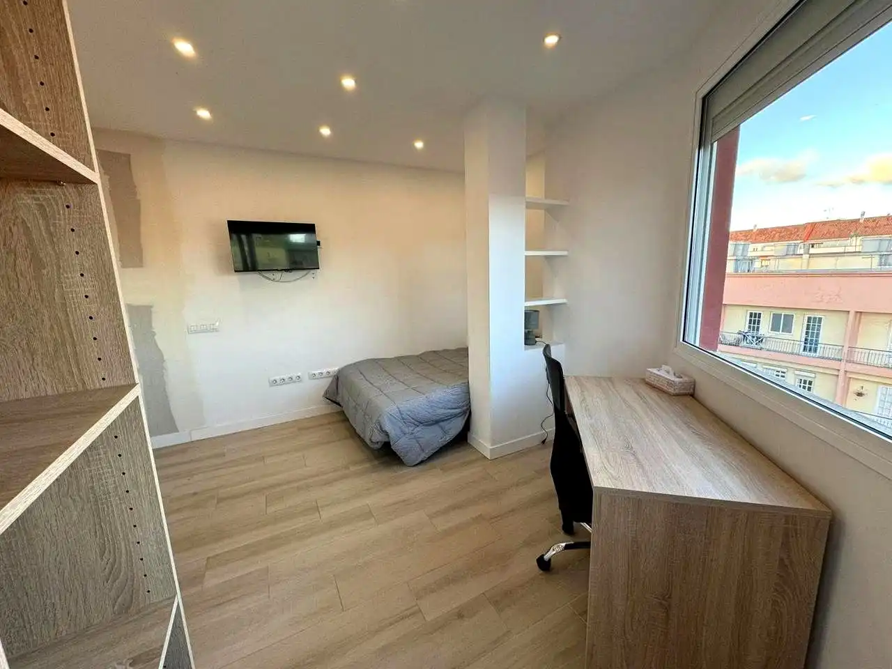 Schlafzimmer von Wohnung zur untervermieten in San Cristóbal de la Laguna mit Möbliert