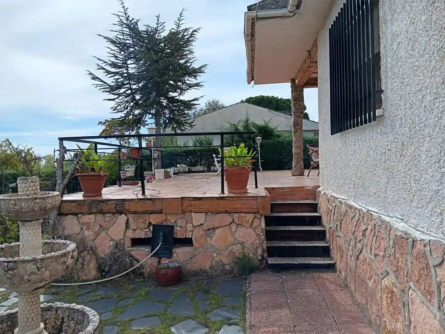 Terraza de Piso en venta en Pedrezuela con Aire acondicionado, Jardín privado y Trastero