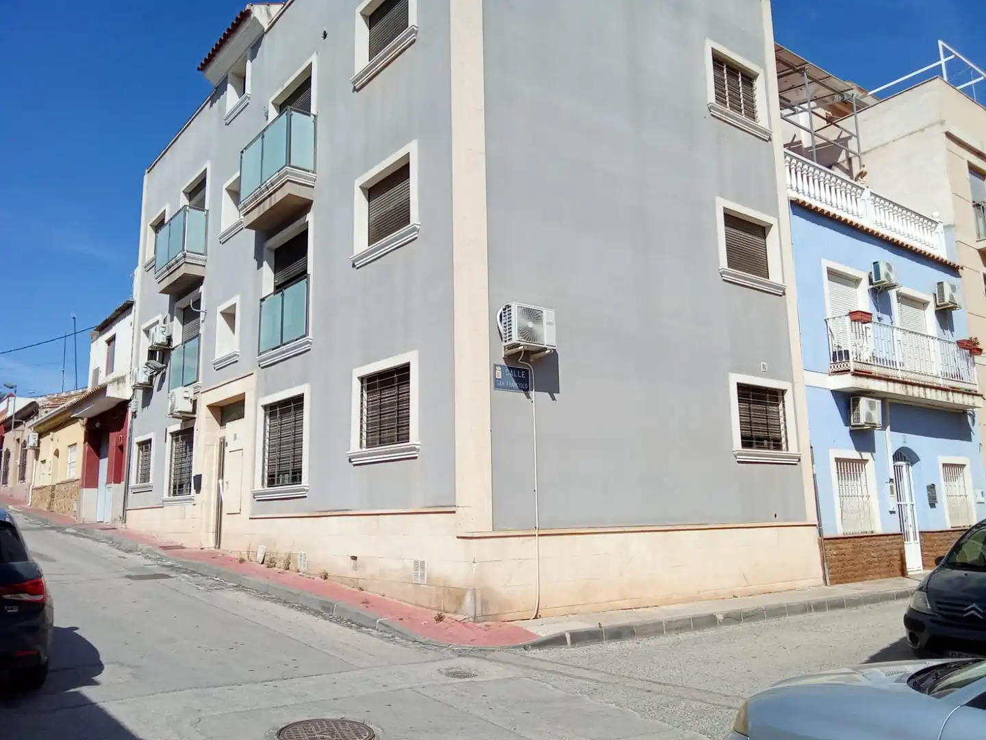 Vista exterior de Piso en venta en Murcia