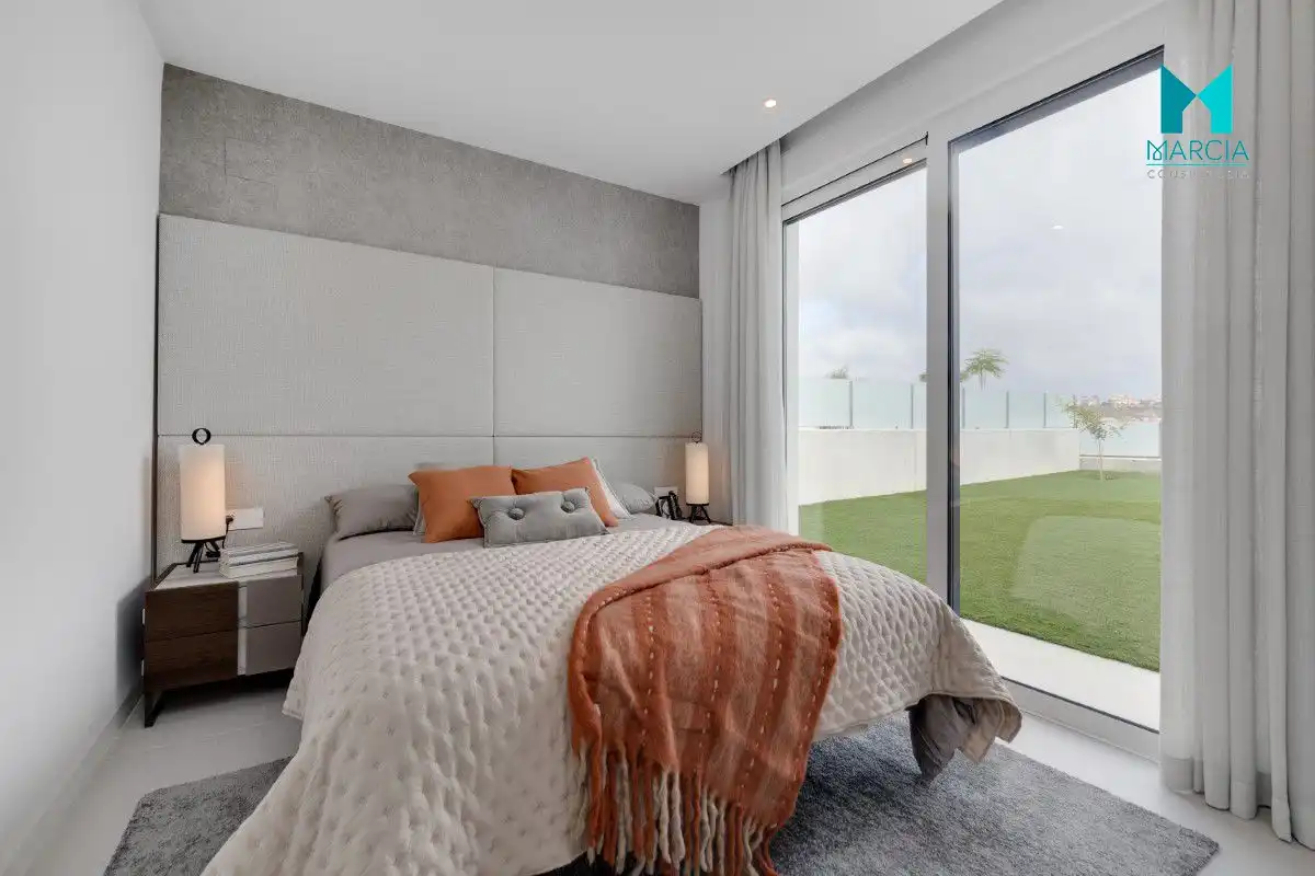 Bedroom of Houses for sale in El Campello  with Private garden, Terrace and Swimming Pool