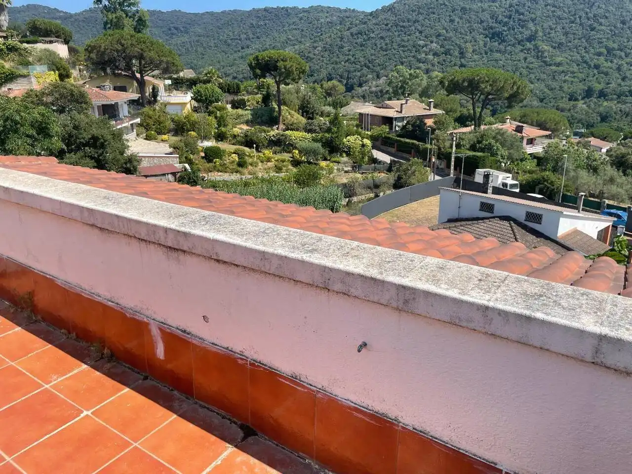 Terraza de Casa o chalet en venta en Vilanova del Vallès con Jardín privado