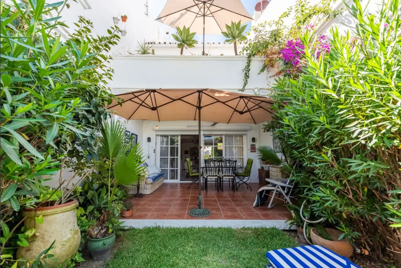 Terraza de Casa adosada en venta en Estepona con Aire acondicionado, Terraza y Amueblado