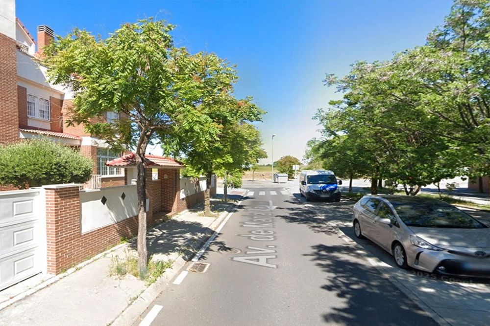 Vista exterior de Casa adosada en venda en Leganés