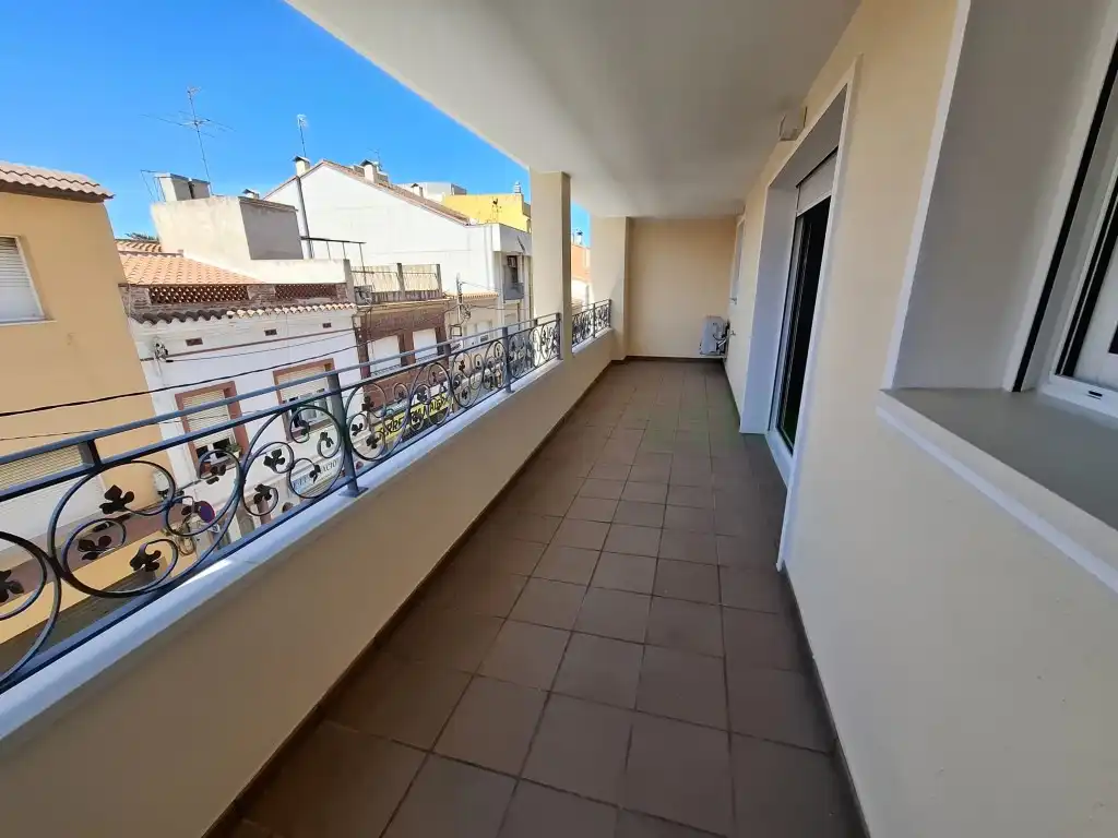 Terraza de Dúplex de alquiler en Malgrat de Mar con Lavadora y Balcón