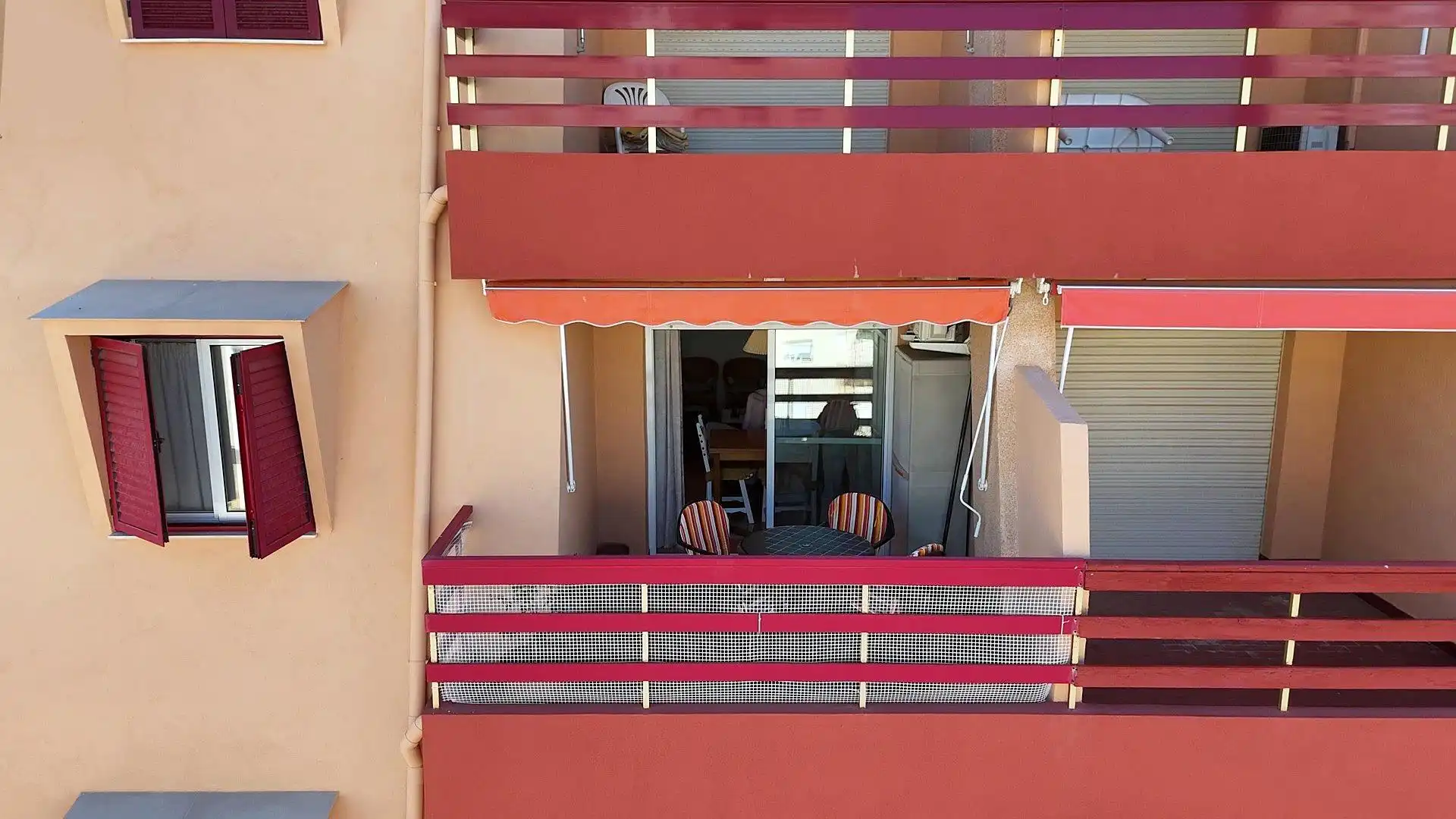 Terrasse von Wohnung zum Verkauf in La Manga del Mar Menor mit Möbliert, Balkon und Alarm