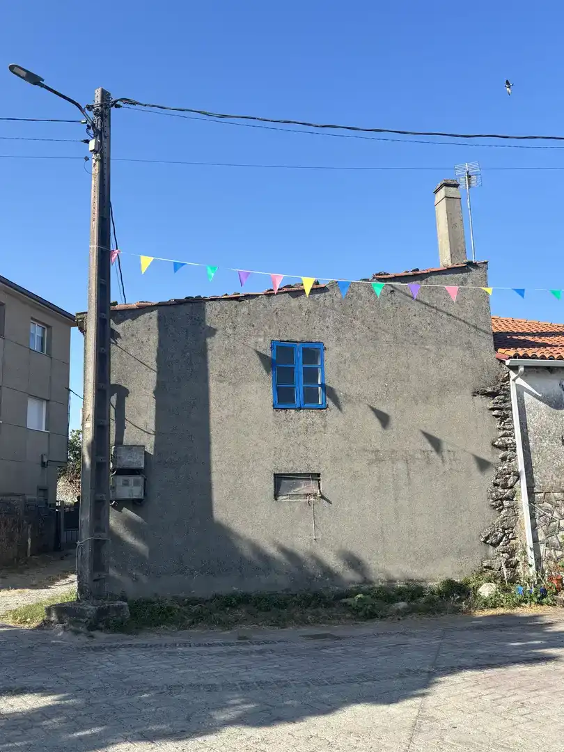 Vista exterior de Finca rústica en venda en Antas de Ulla