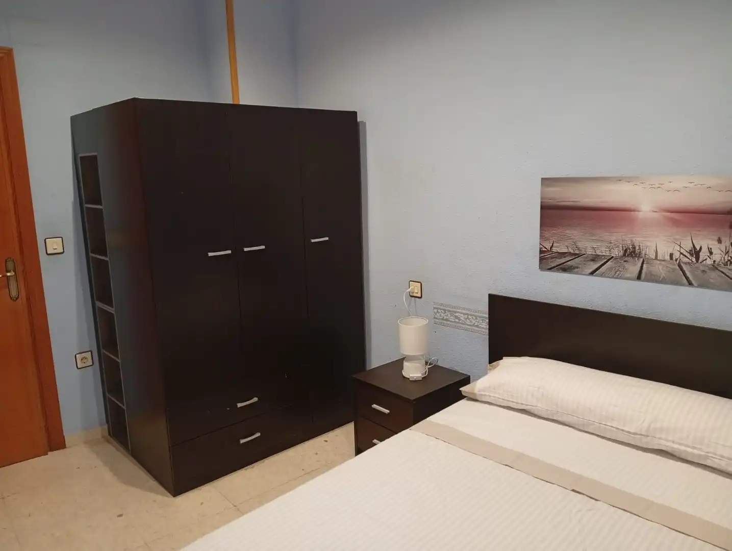 Schlafzimmer von Wohnung zur Miete in Almansa mit Möbliert