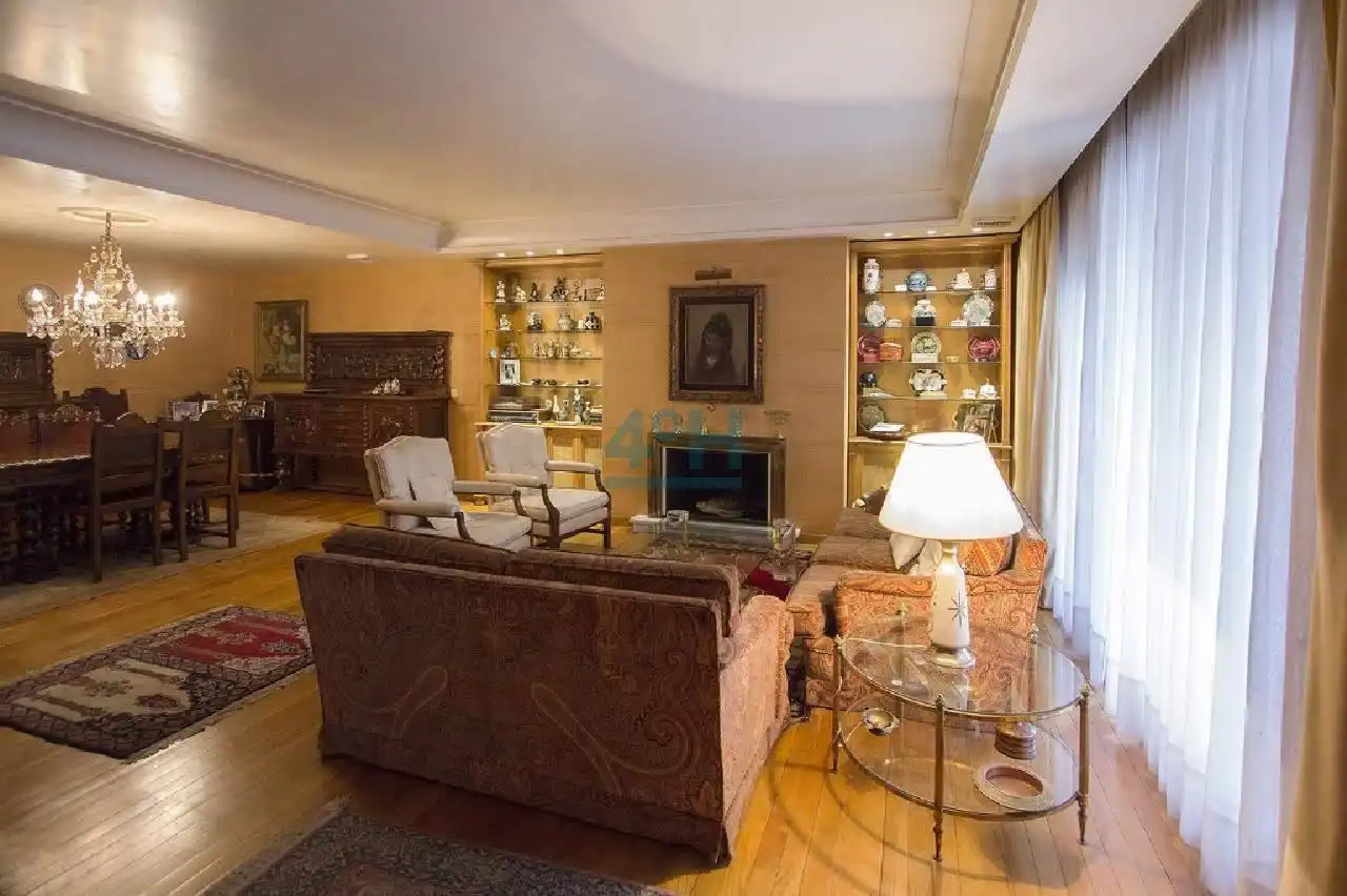 Wohnzimmer von Wohnung zum Verkauf in Ourense Capital  mit Heizung, Parkett und Terrasse