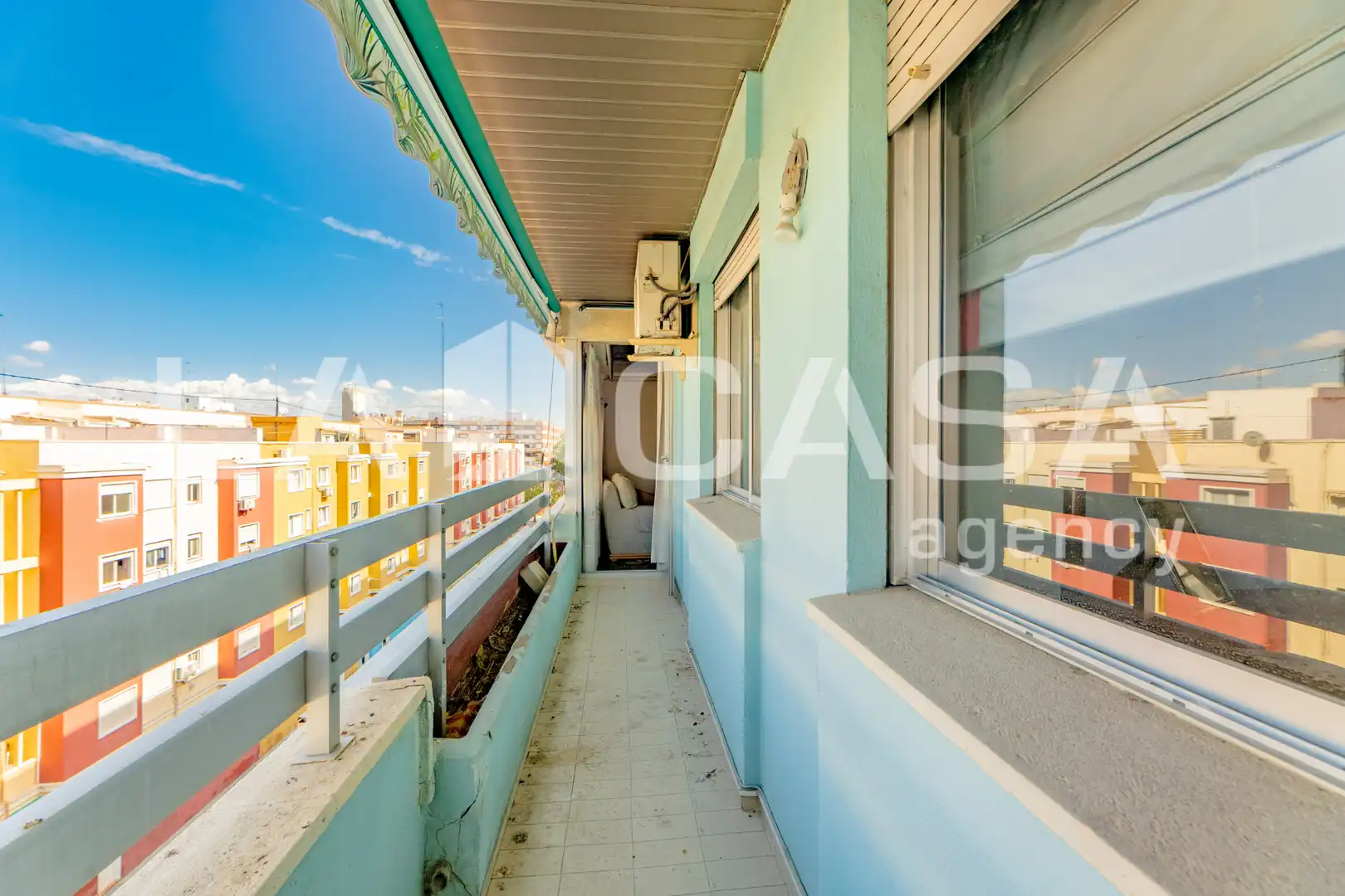 Terrace of Flat for sale in Valencia  with Air Conditioner and Balcony