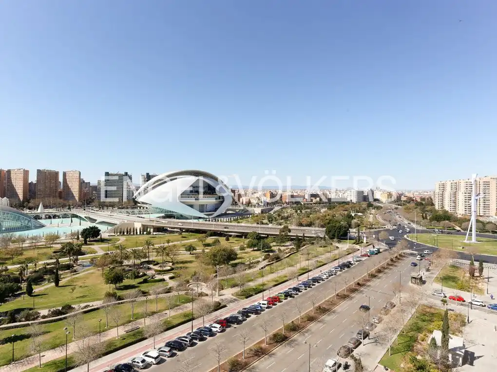 Exterior view of Attic for sale in Valencia  with Air Conditioner, Heating and Terrace