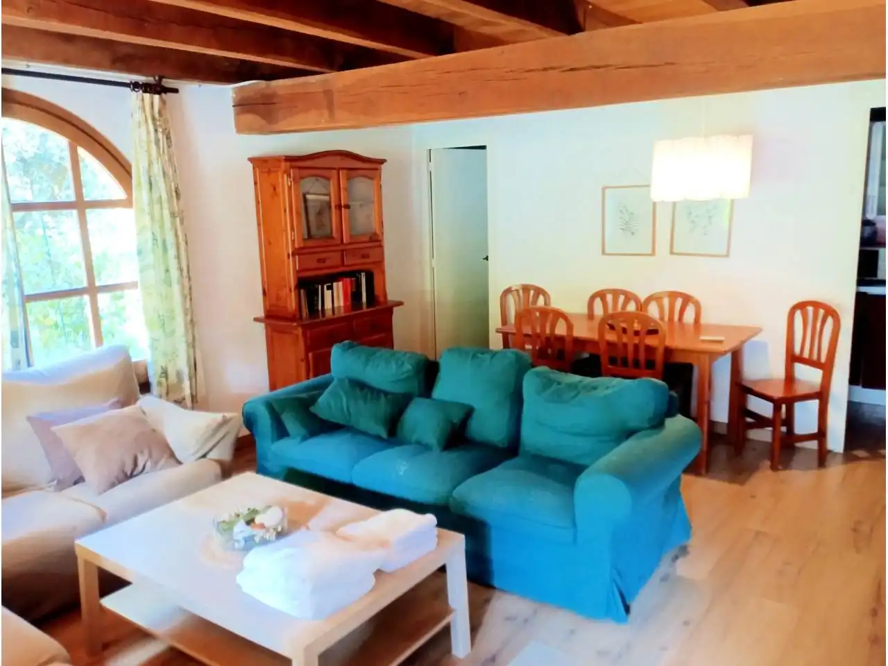 Sala d'estar de Casa o xalet en venda en La Vall de Bianya