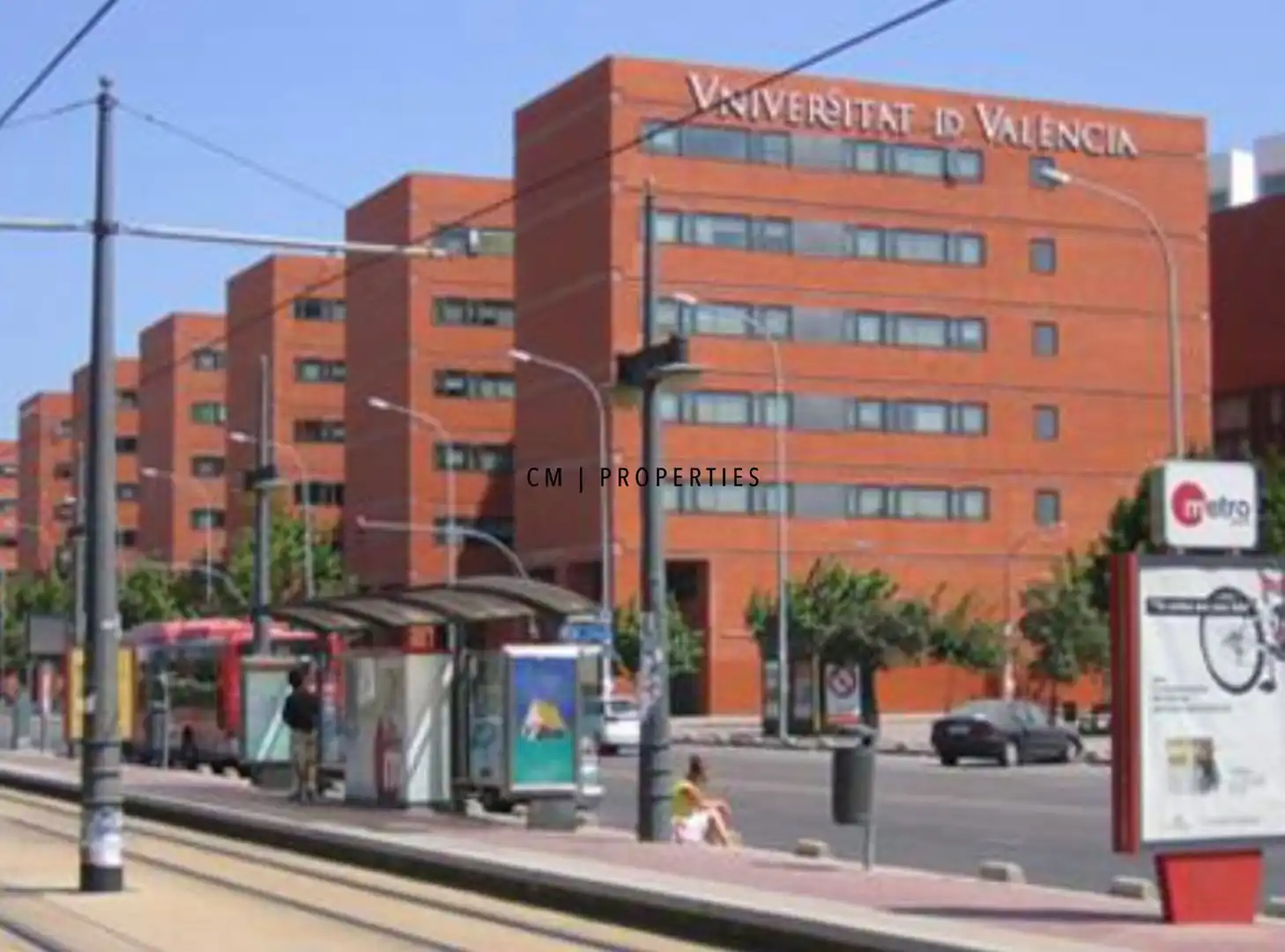 Exterior view of Attic for rent in Valencia  with Heating, Terrace and Furnished