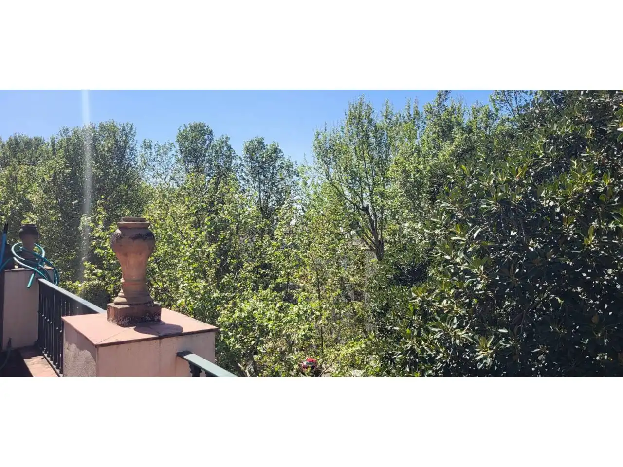 Jardín de Dúplex de alquiler en Sevilla con Aire acondicionado, Calefacción y Terraza