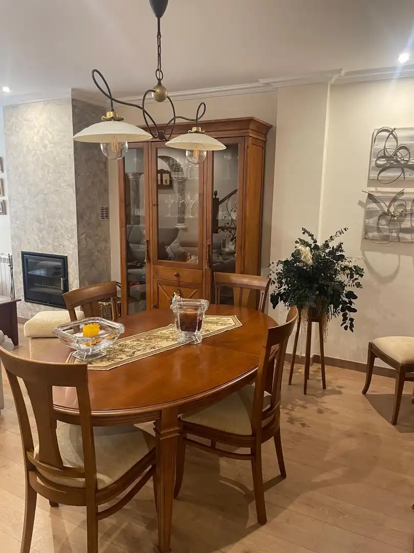 Dining room of Detached homes for sale in Elche / Elx  with Air Conditioner, Private garden and Terrace