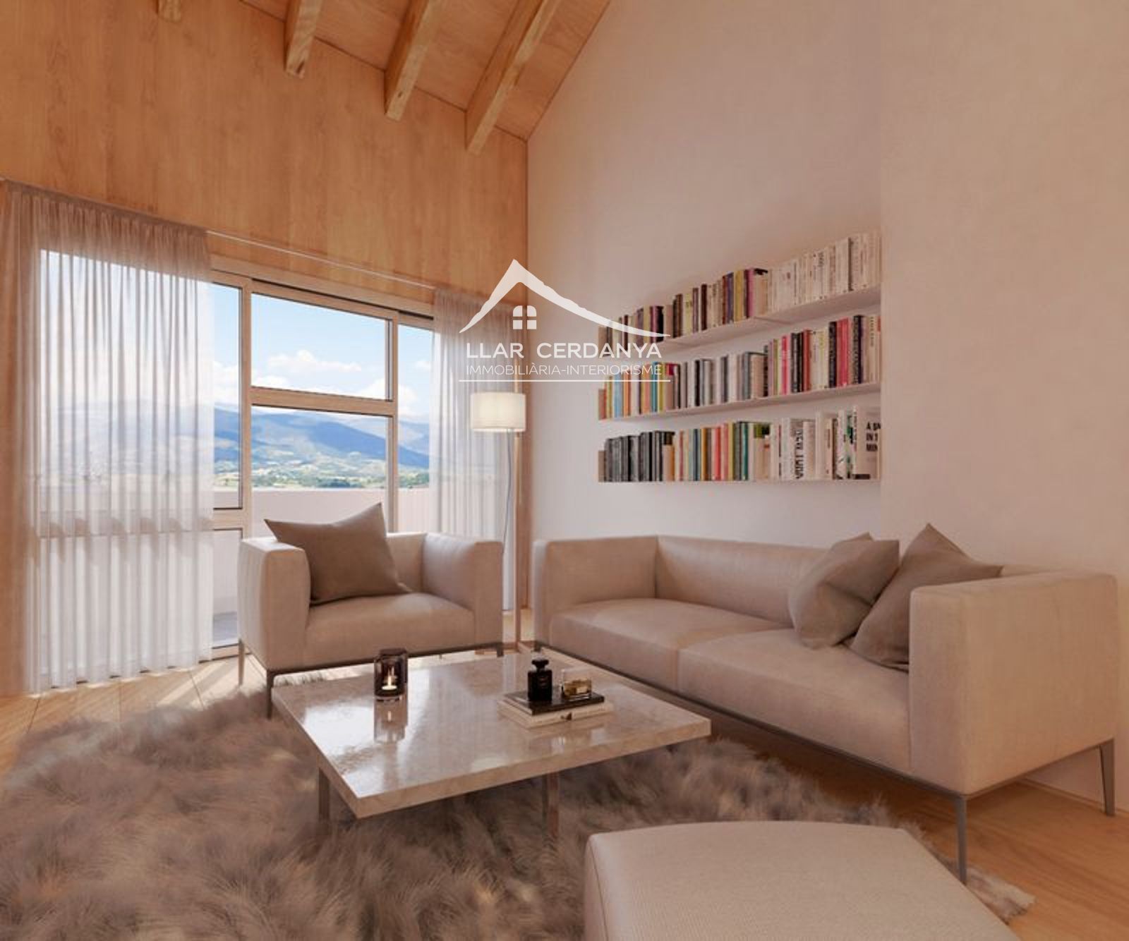 Wohnzimmer von Wohnung zum verkauf in Población de Arroyo