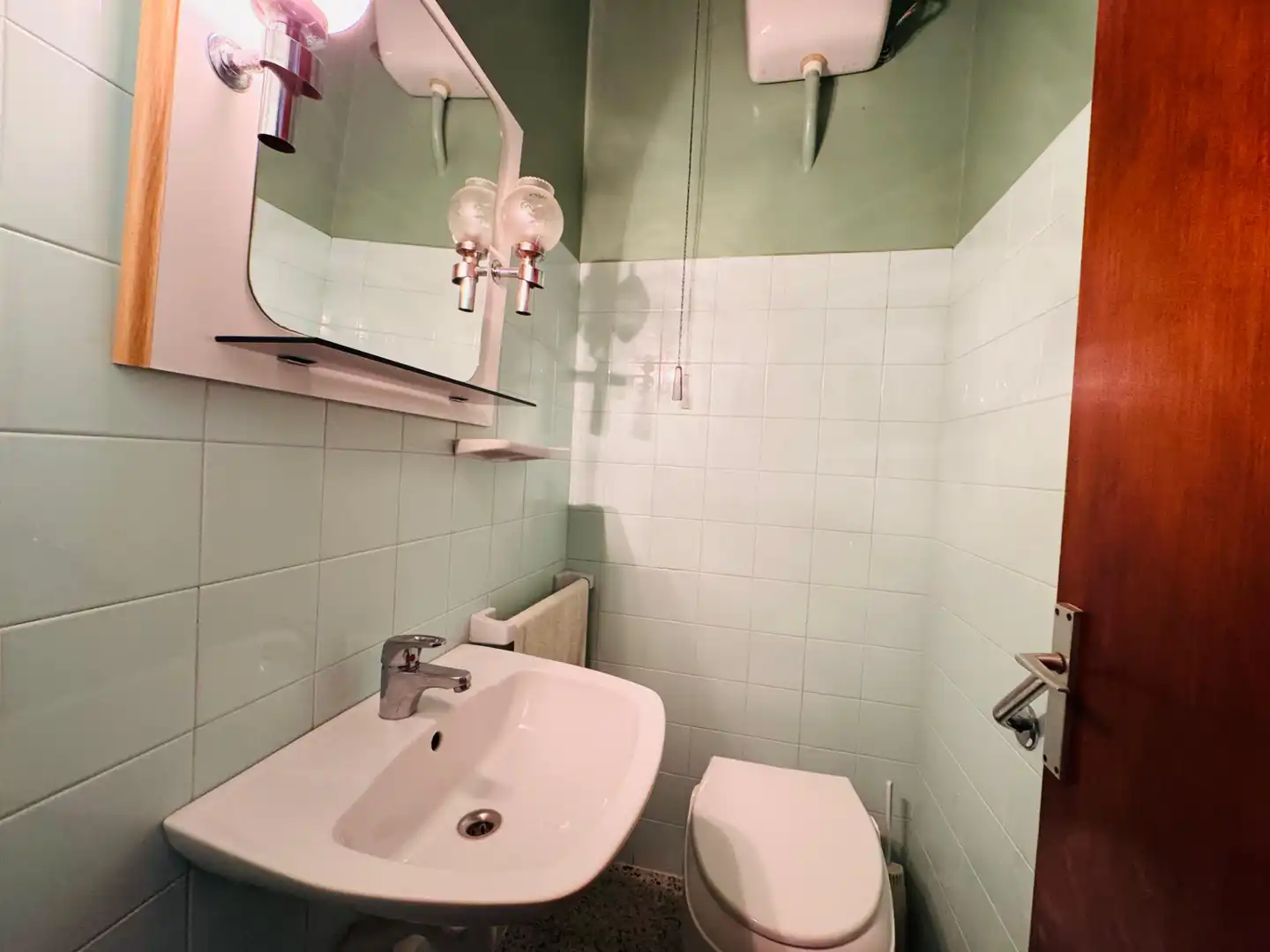 Baño de Casa adosada en venta en Llagostera con Calefacción y Balcón