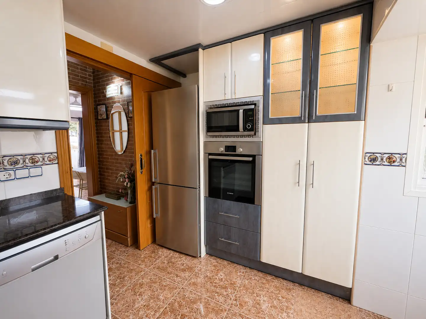 Cocina de Piso en venta en Badalona con Amueblado