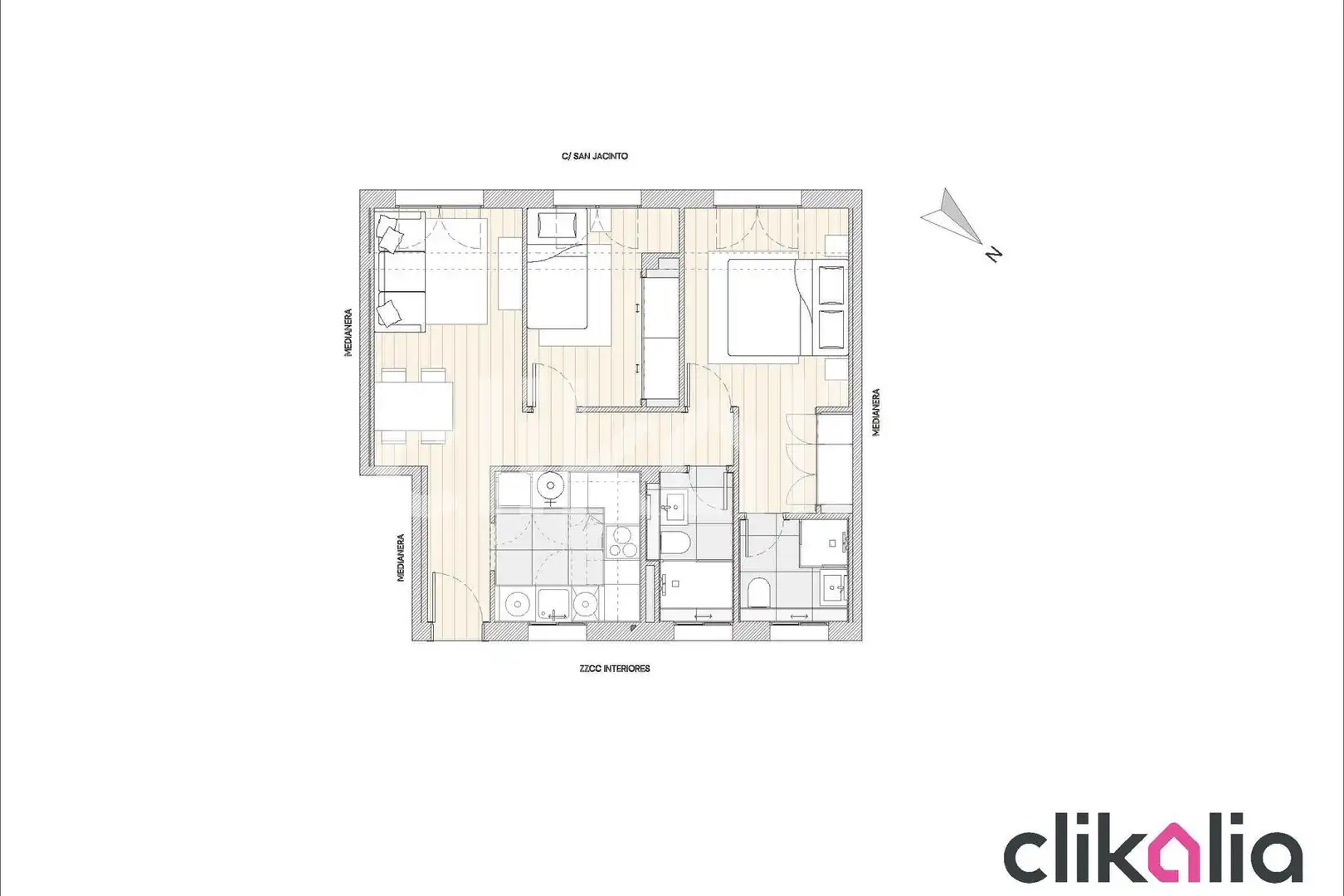 Appartement avec ascenseur à vendre à Triana, imagen 26