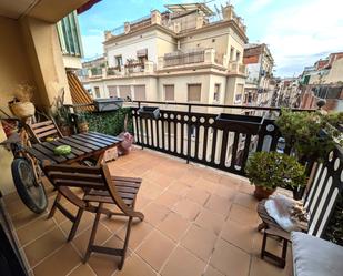Terrace of Flat for sale in  Barcelona Capital  with Air Conditioner and Balcony