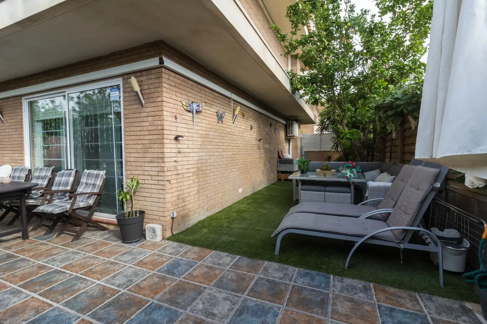 Terrassa de Casa adosada en venda en Cambrils amb Aire condicionat, Calefacció i Jardí privat