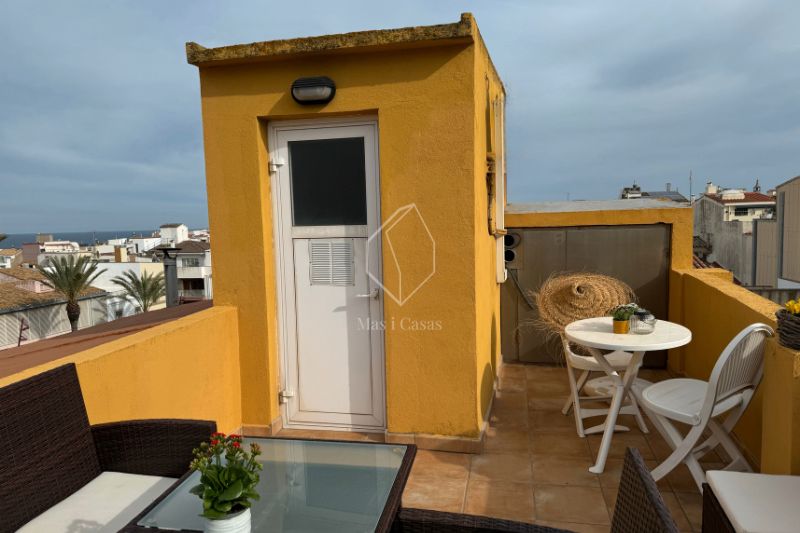 Balcony of Single-family semi-detached for sale in L'Escala  with Air Conditioner and Terrace