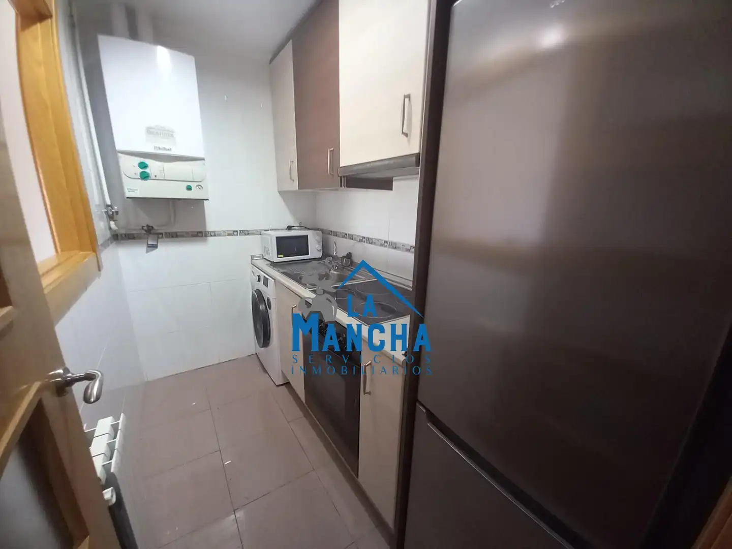 Cocina de Apartamento en venta en Albacete con Aire acondicionado, Calefacción y Trastero