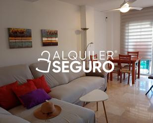 Living room of Flat to rent in Rincón de la Victoria  with Terrace, Swimming Pool and Furnished
