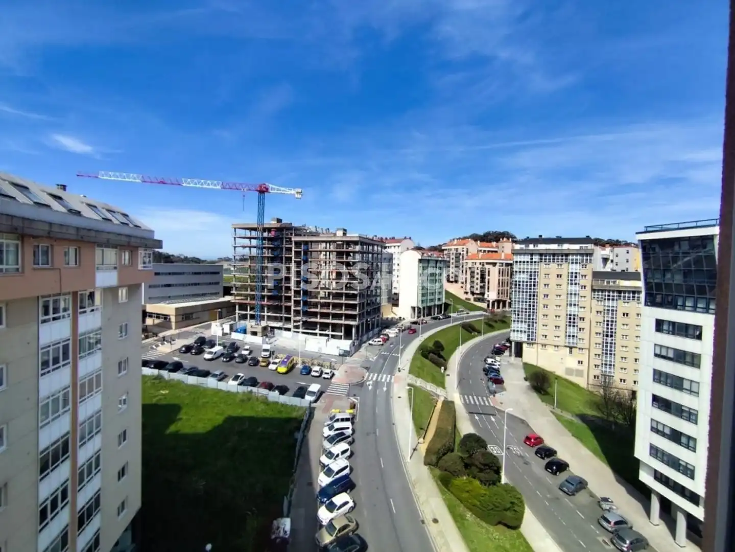 Exterior view of Flat for sale in A Coruña Capital   with Heating, Terrace and Storage room