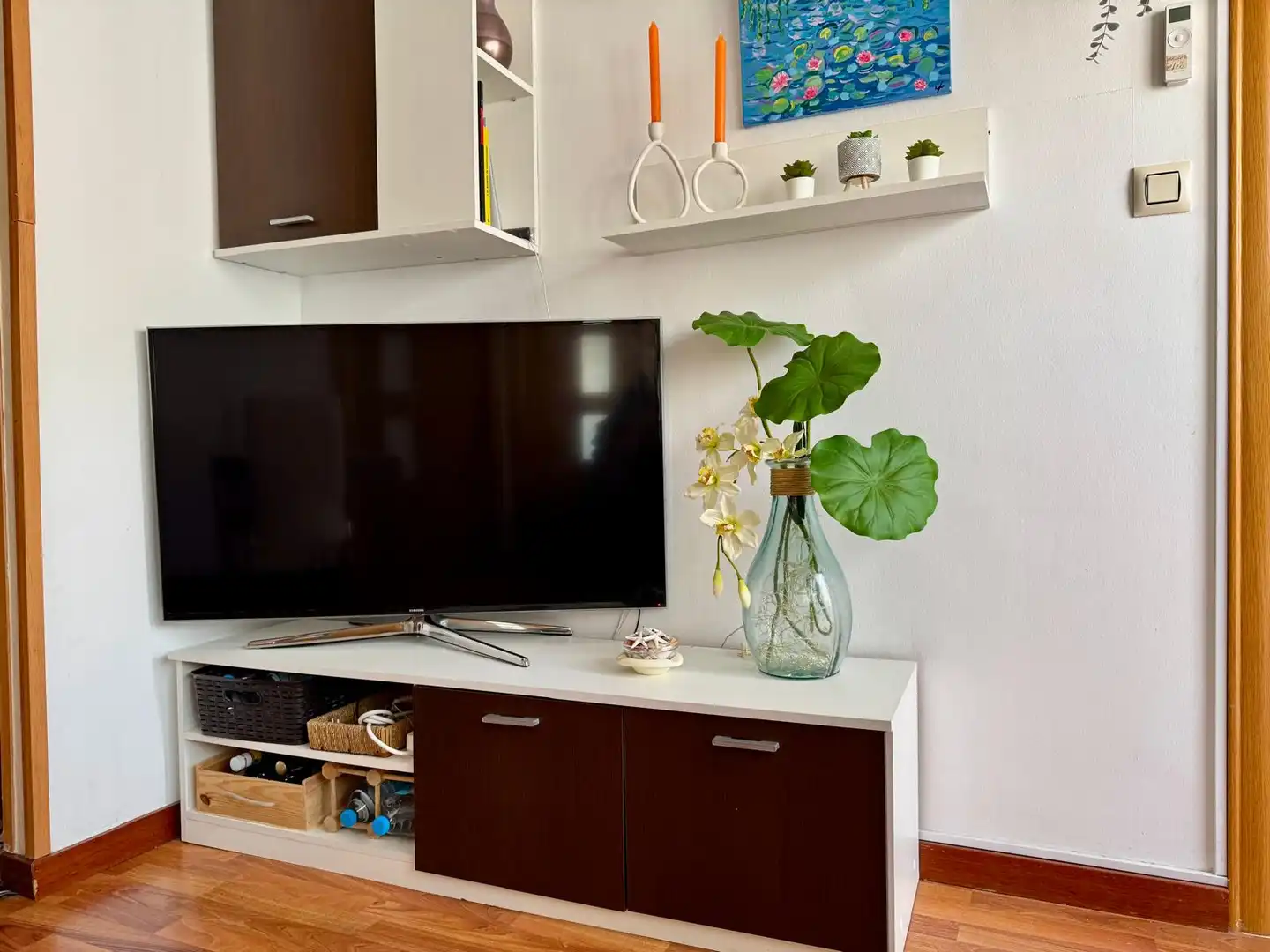 Wohnzimmer von Wohnung zur Miete in Palamós mit Klimaanlage, Terrasse und Möbliert