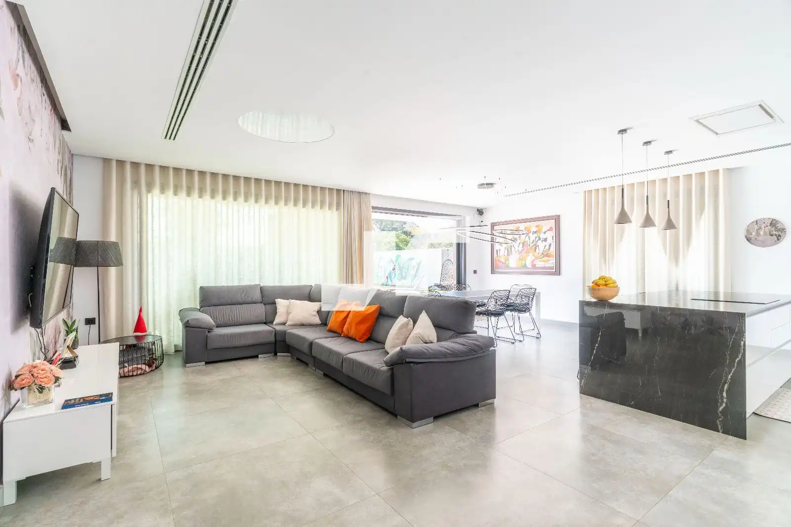 Wohnzimmer von Haus oder Chalet zum Verkauf in Vila-real mit Klimaanlage, Heizung und Abstellraum